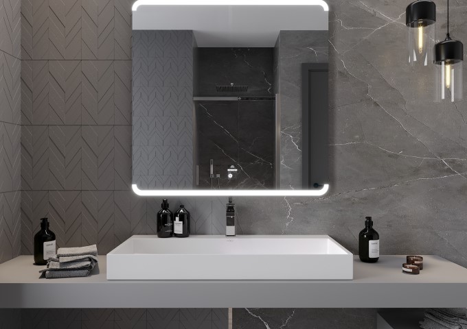 Miroirs de salle de bain 70x80cm