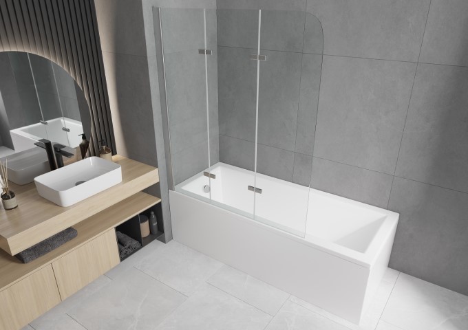 Baignoires 170x80 avec paroi