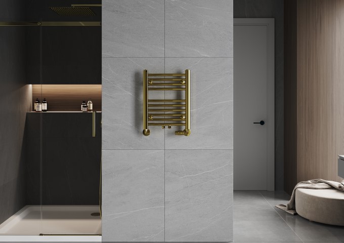 Radiateurs de salle de bain avec raccordement latéral