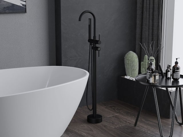 Robinet indépendant avec baignoire
