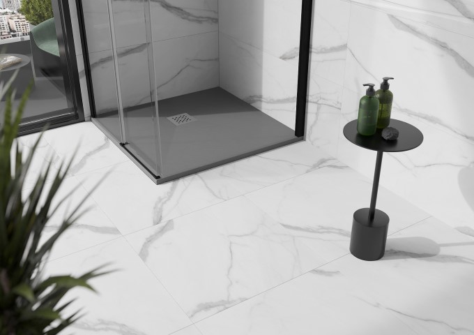 receveur carré bas pour salle de bain