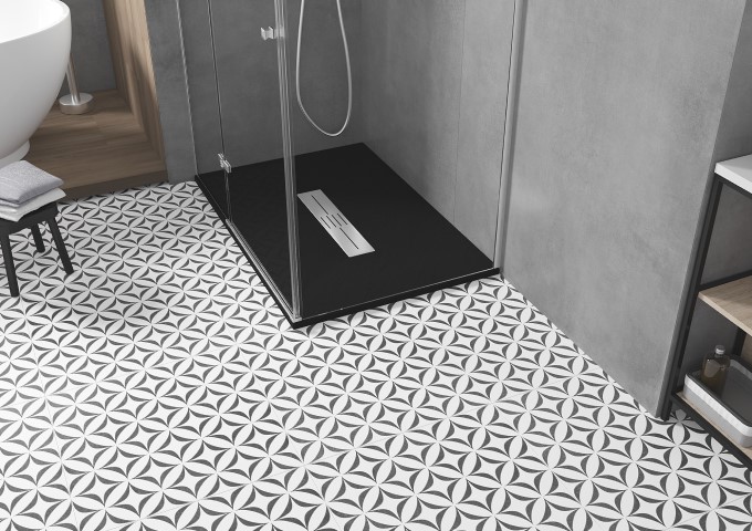 receveurs de douche rectangulaires modernes