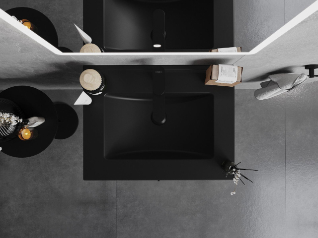 Meuble suspendu avec lavabo Mexen