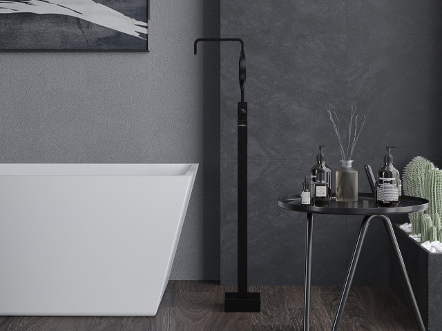 Carrelages muraux noirs Mexen dans la salle de bain