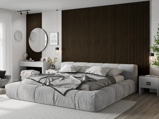 Lames wenge dans la chambre