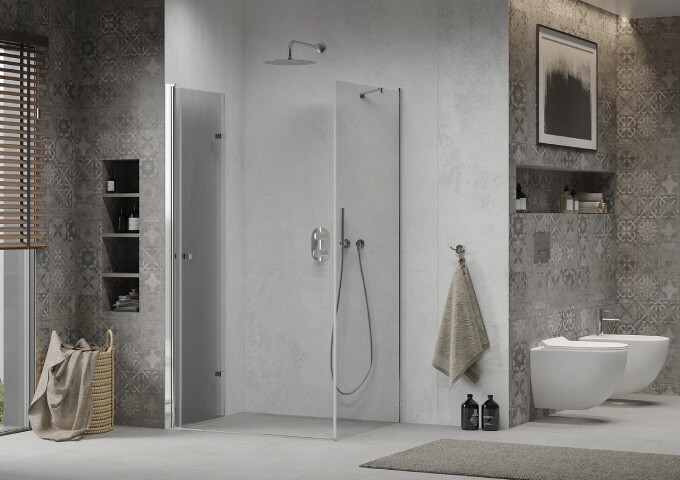 Cabine de douche pliable