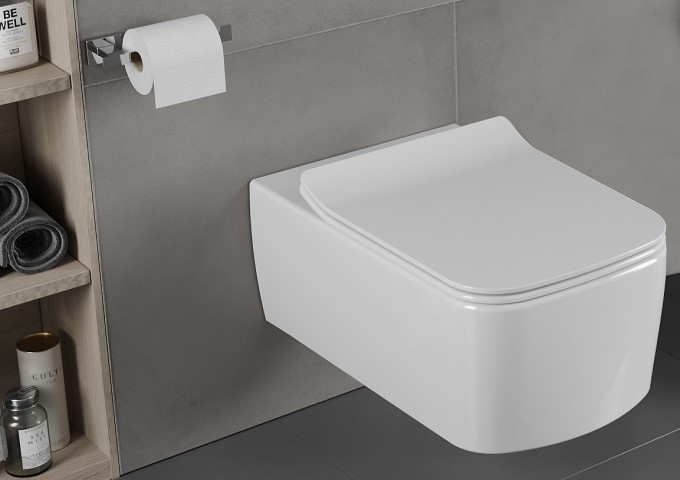 cuvette wc et abattant à descente ralentie