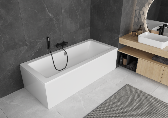 Baignoires rectangulaires 180cm