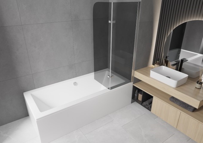 Paravents de baignoire pliants