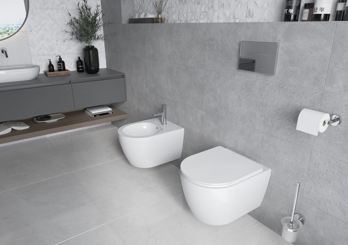 Porte-papier toilette avec couvercle