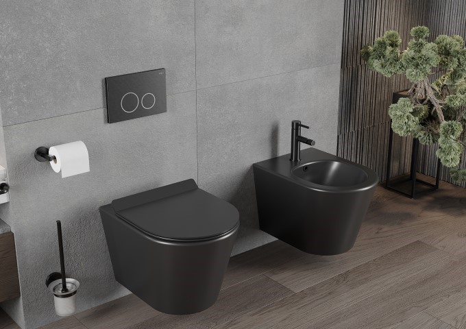 Porte-papier toilette avec couvercle