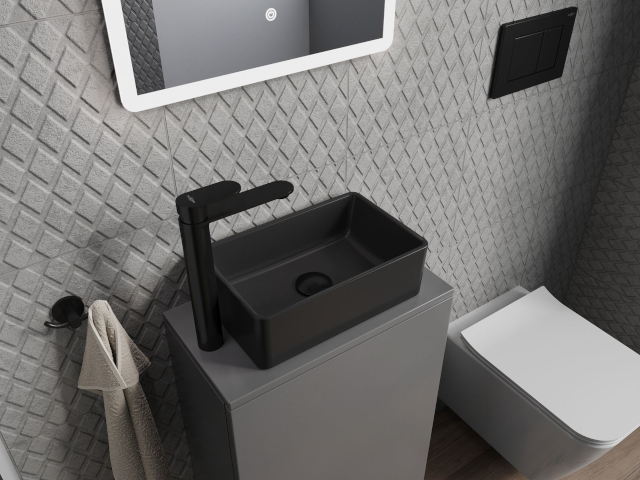 Meuble sous-lavabo 50 cm