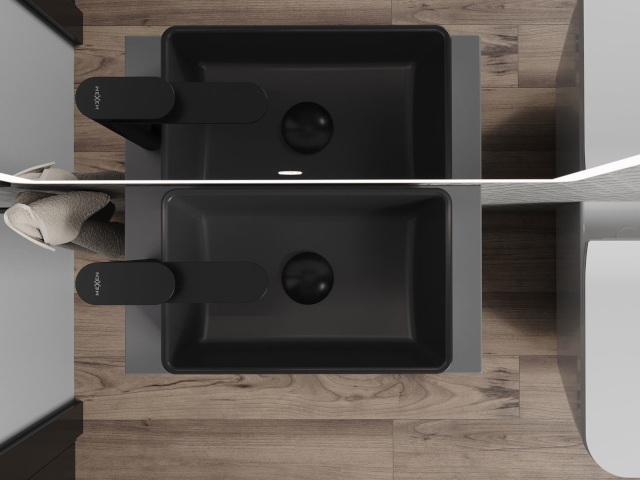 Meuble sous lavabo 50 cm