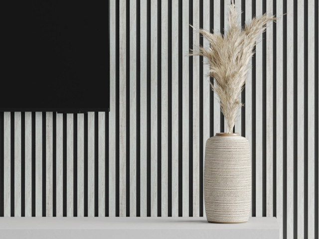 lames grises dans la pièce