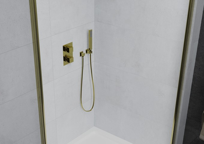 support de douche dans la cabine de douche