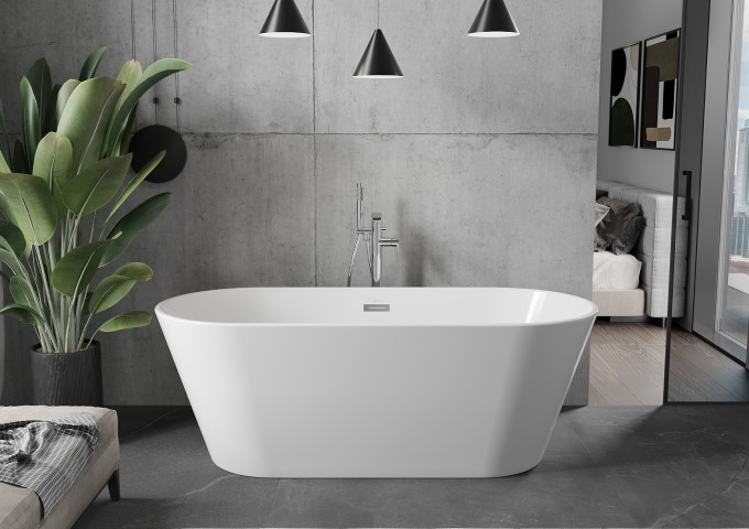 Robinets de baignoire et douche chrome