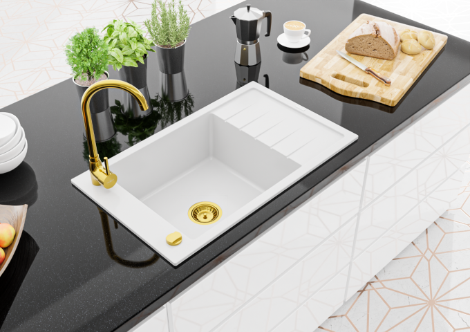 robinets de cuisine modernes