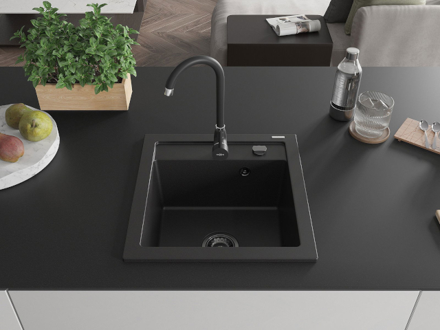 Évier en acier inoxydable