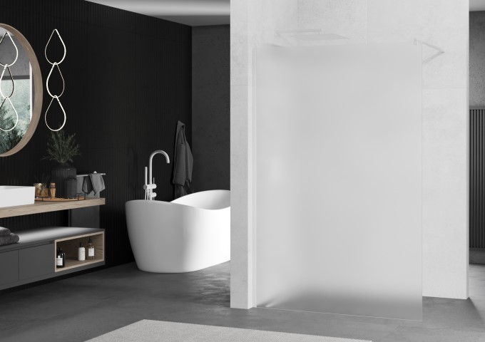 Étagères de salle de bain blanches