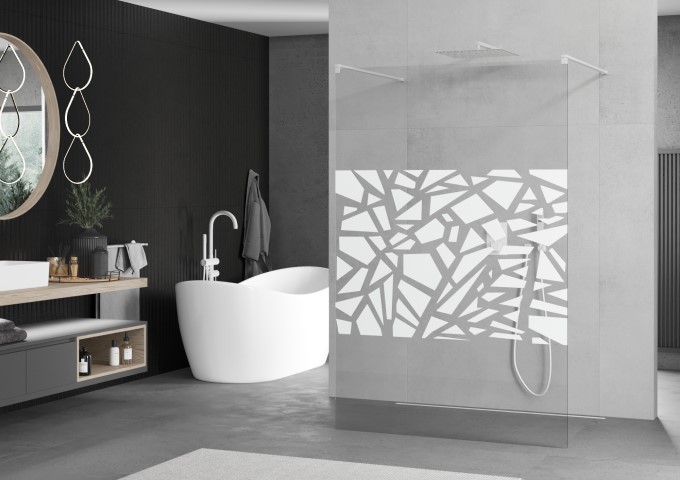 Étagères de salle de bain en graphite
