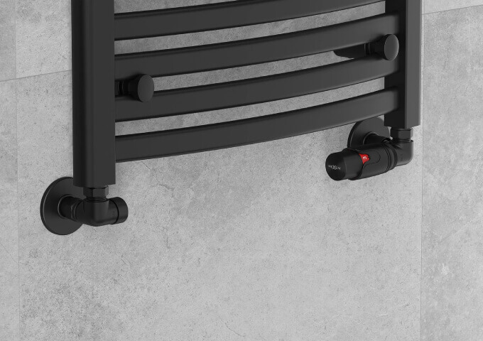 Kit thermostatique radiateur axial