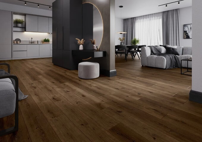 Mexen Strasbourg panneaux vinyles marron