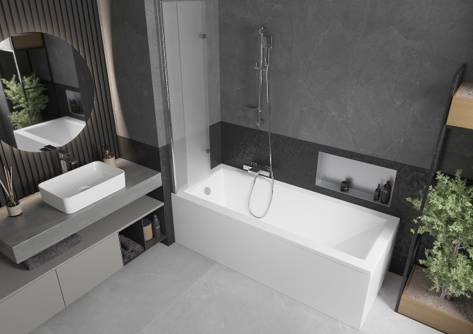 Barres de douche graphite