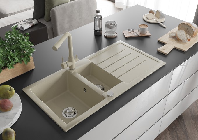 Robinet de cuisine avec possibilité de branchement d'un filtre à eau