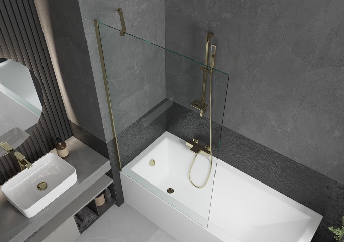 Parois de baignoire 75 cm