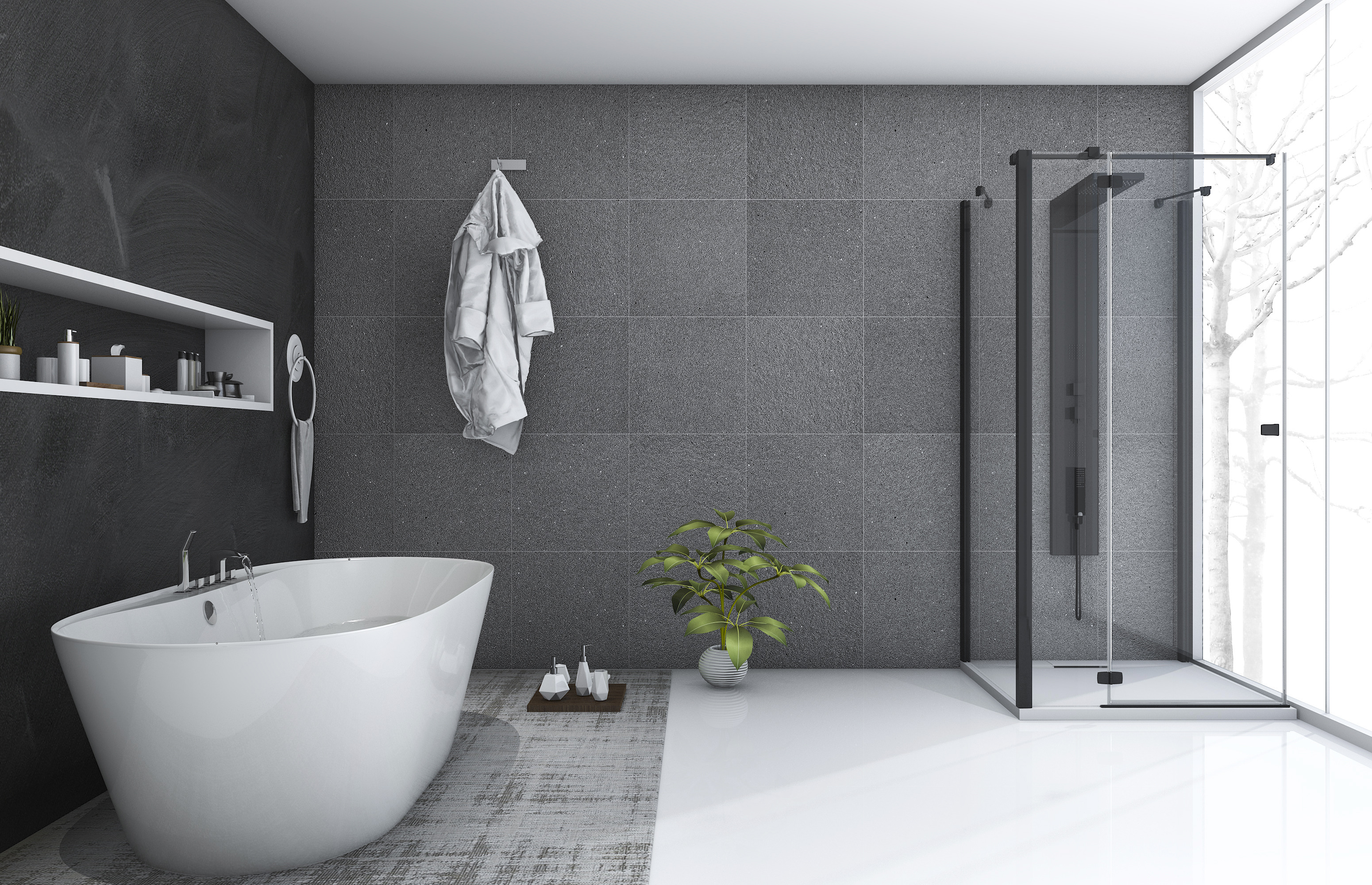 Panneaux de douche - design moderne de votre salle de bain