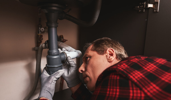 Comment sceller un siphon sous l'évier ?