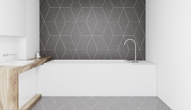 Baignoire rectangulaire - garantie de confort