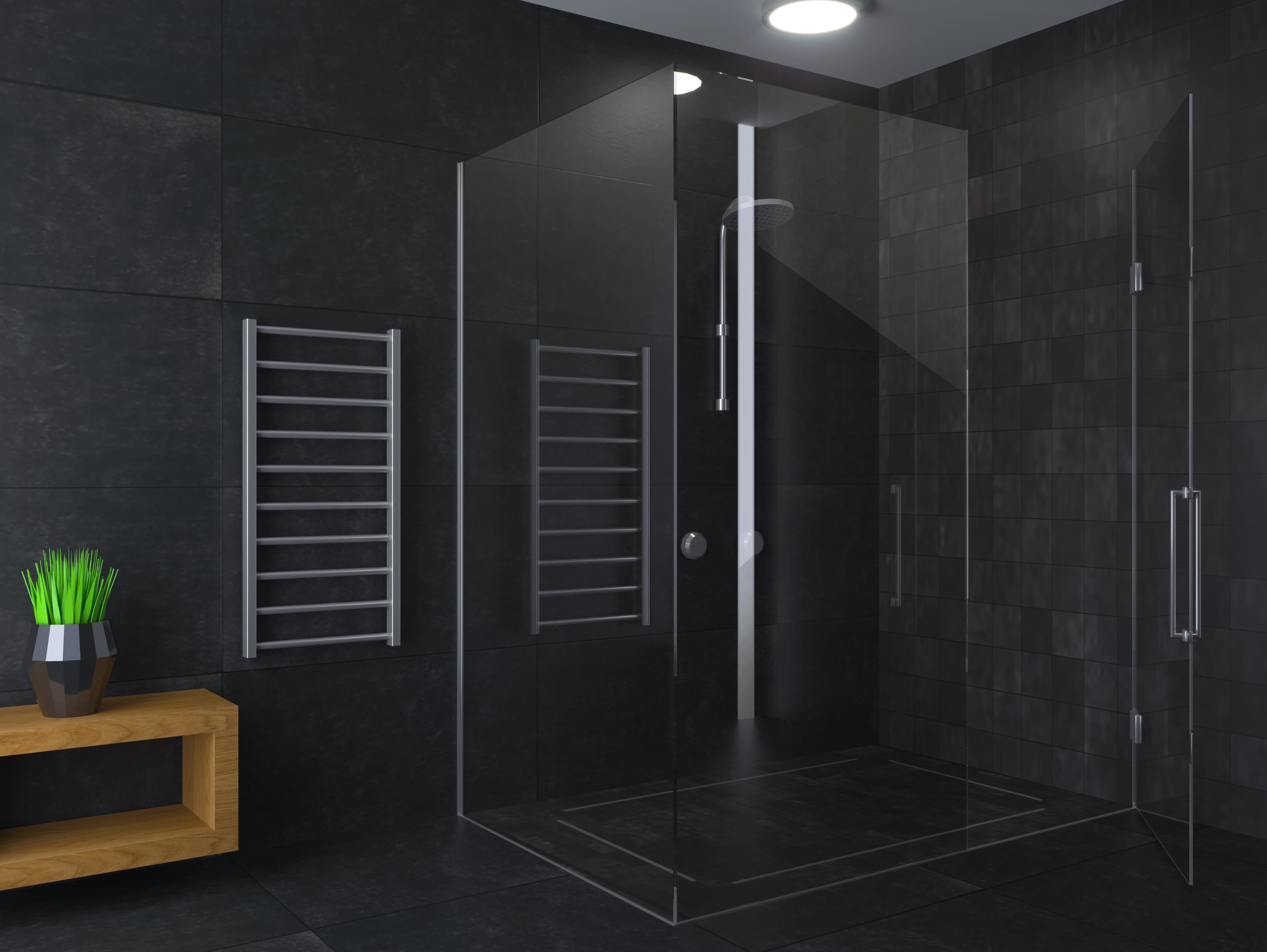 Rapide et sans perçage - paniers de douche non invasifs