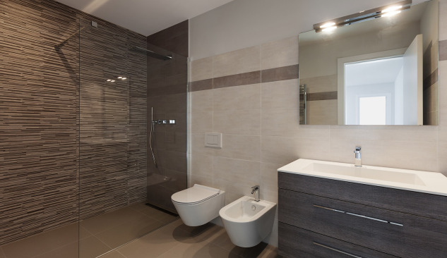 Structures pour châssis encastrés conçus pour WC