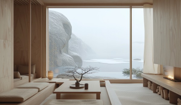 Salle de bain japandi - ce qui doit s'y trouver