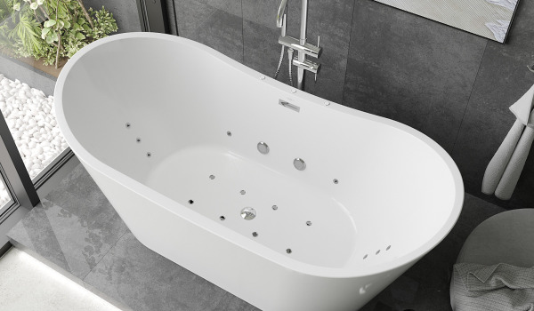 Salle de bain de style spa
