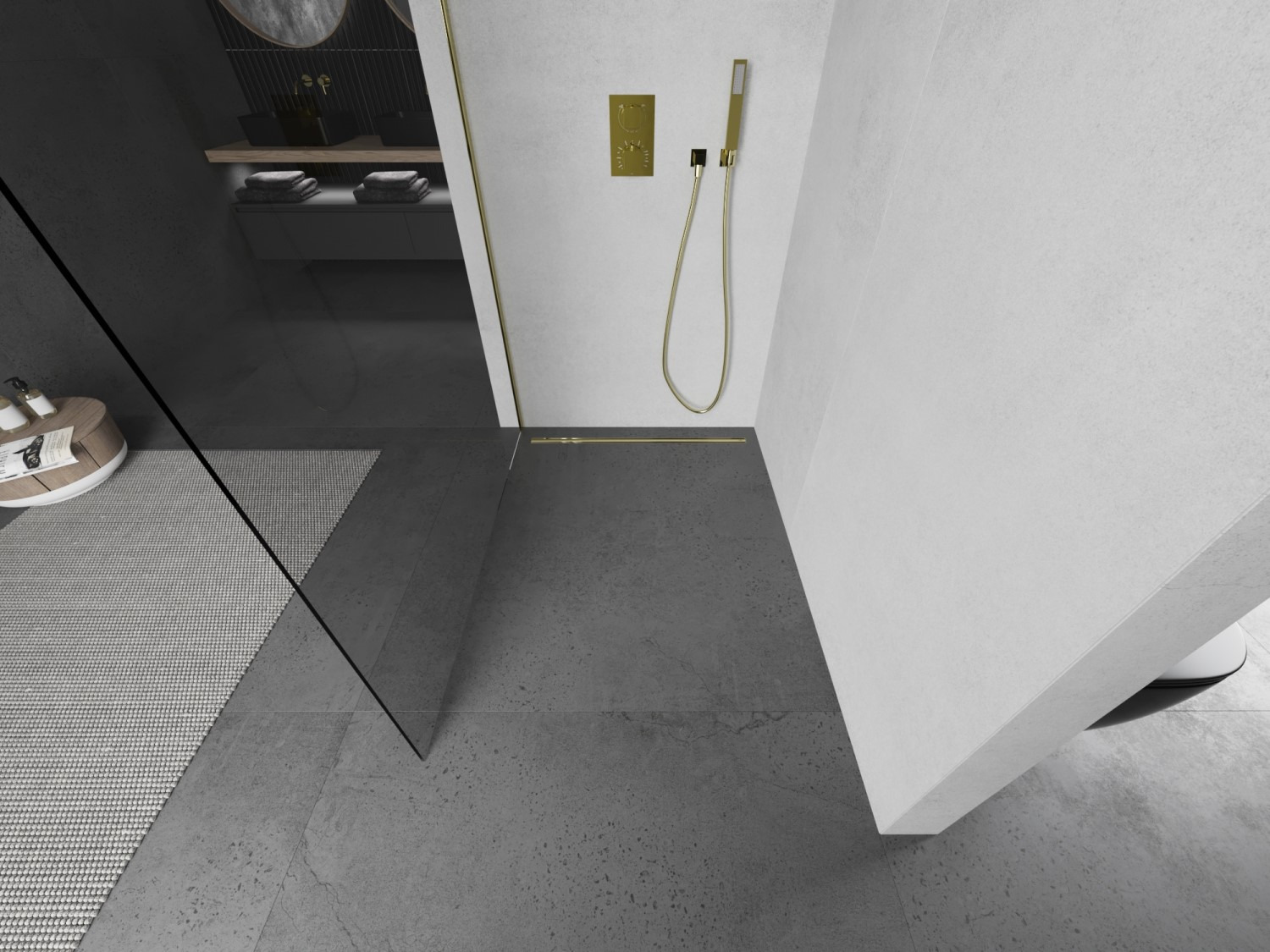 Douche sans receveur - comment faire ?