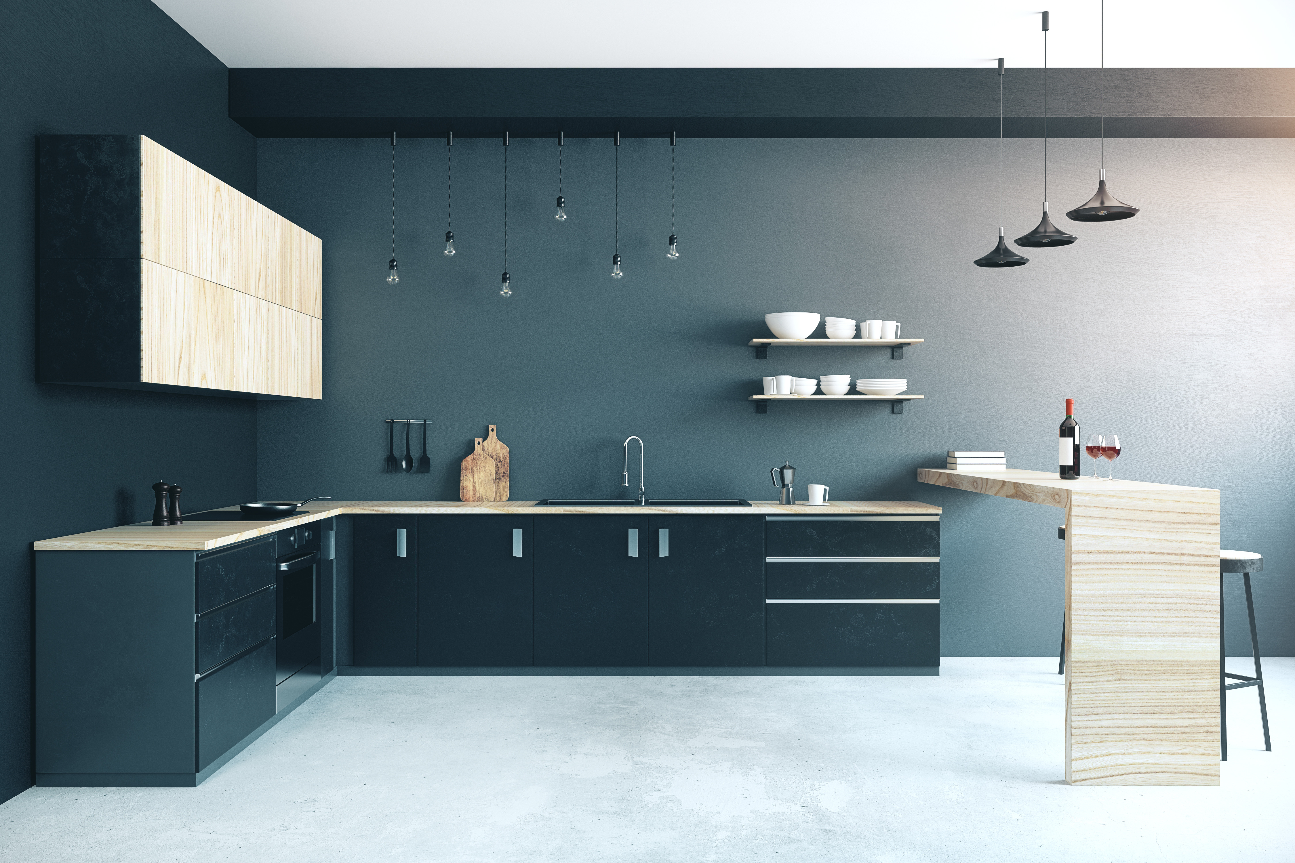 Béton sur le mur à la maison – comment obtenir cet effet ?