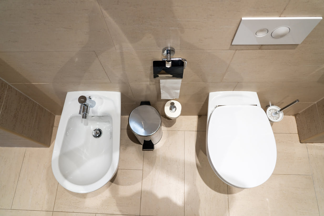 WC et bidet – combien d'espace est nécessaire pour créer une salle de bains fonctionnelle ?