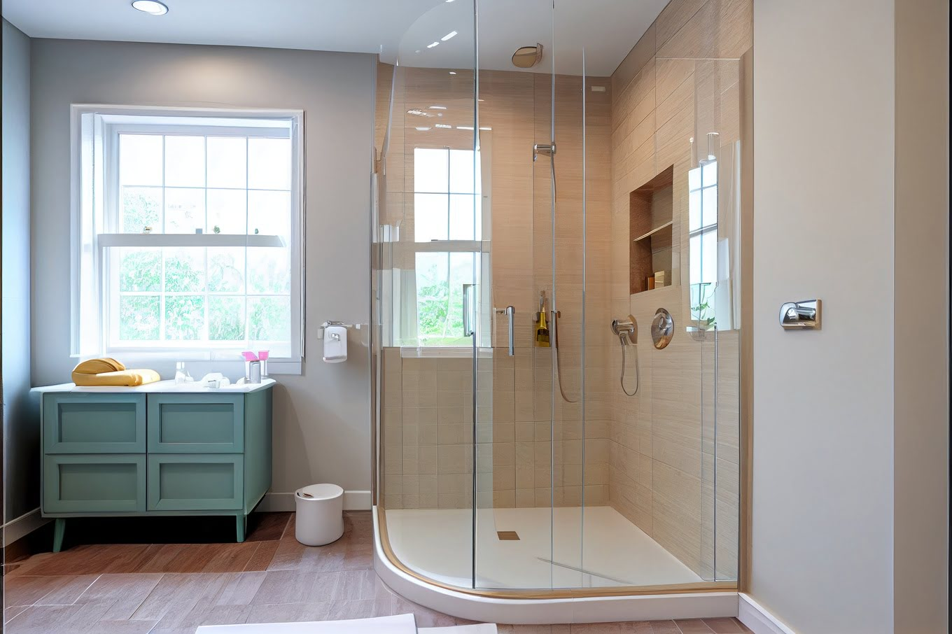 Quel est le bon déclin pour une douche ? Pente optimale des carreaux